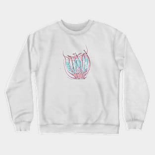 Moss antheridium (bubbly) Crewneck Sweatshirt